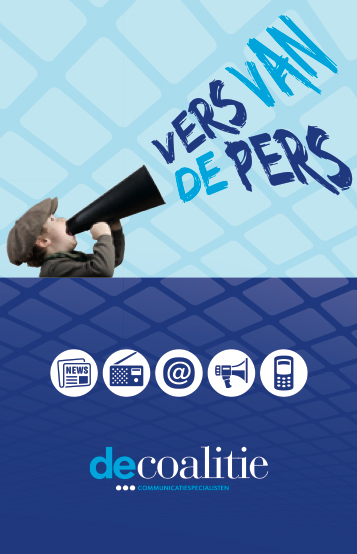 Nieuwe Coalitie-workshop: 'Vers van de Pers'